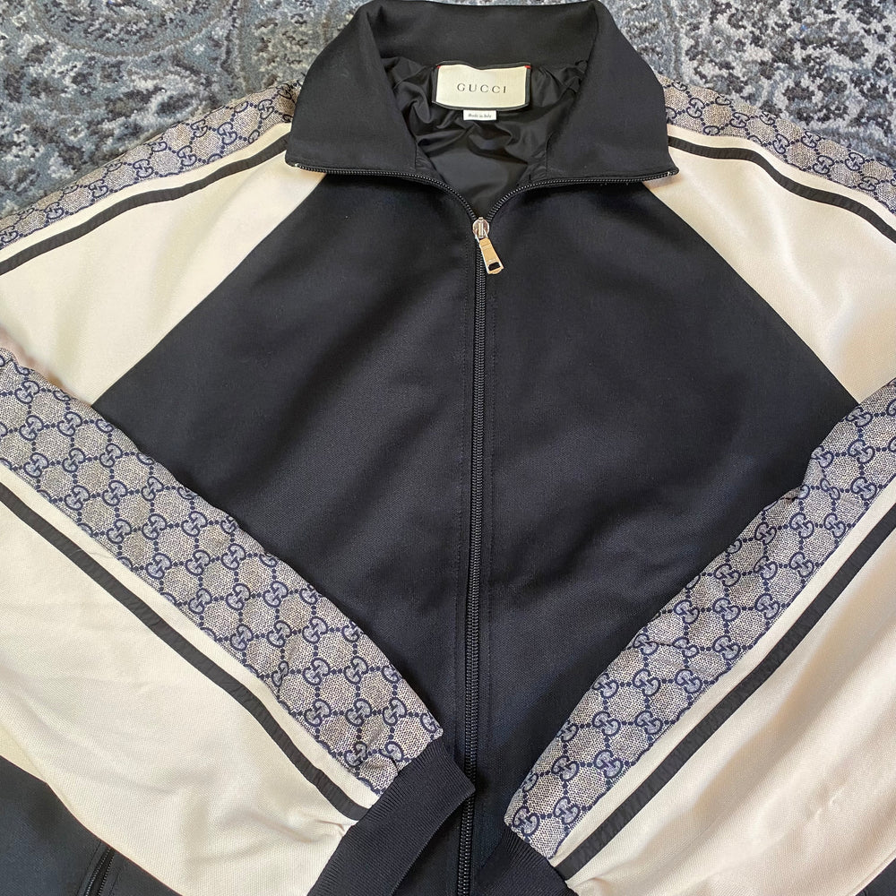 Veste technique surdimensionnée en jersey Gucci