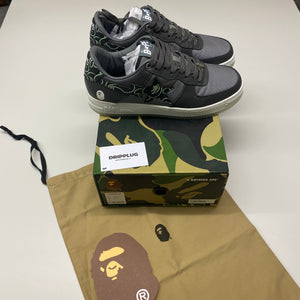 A Bathing Ape Bape Sta Text Code Camo Charcoal Men's -  001FWI202007-CHA/001FWI201007-CHA - US