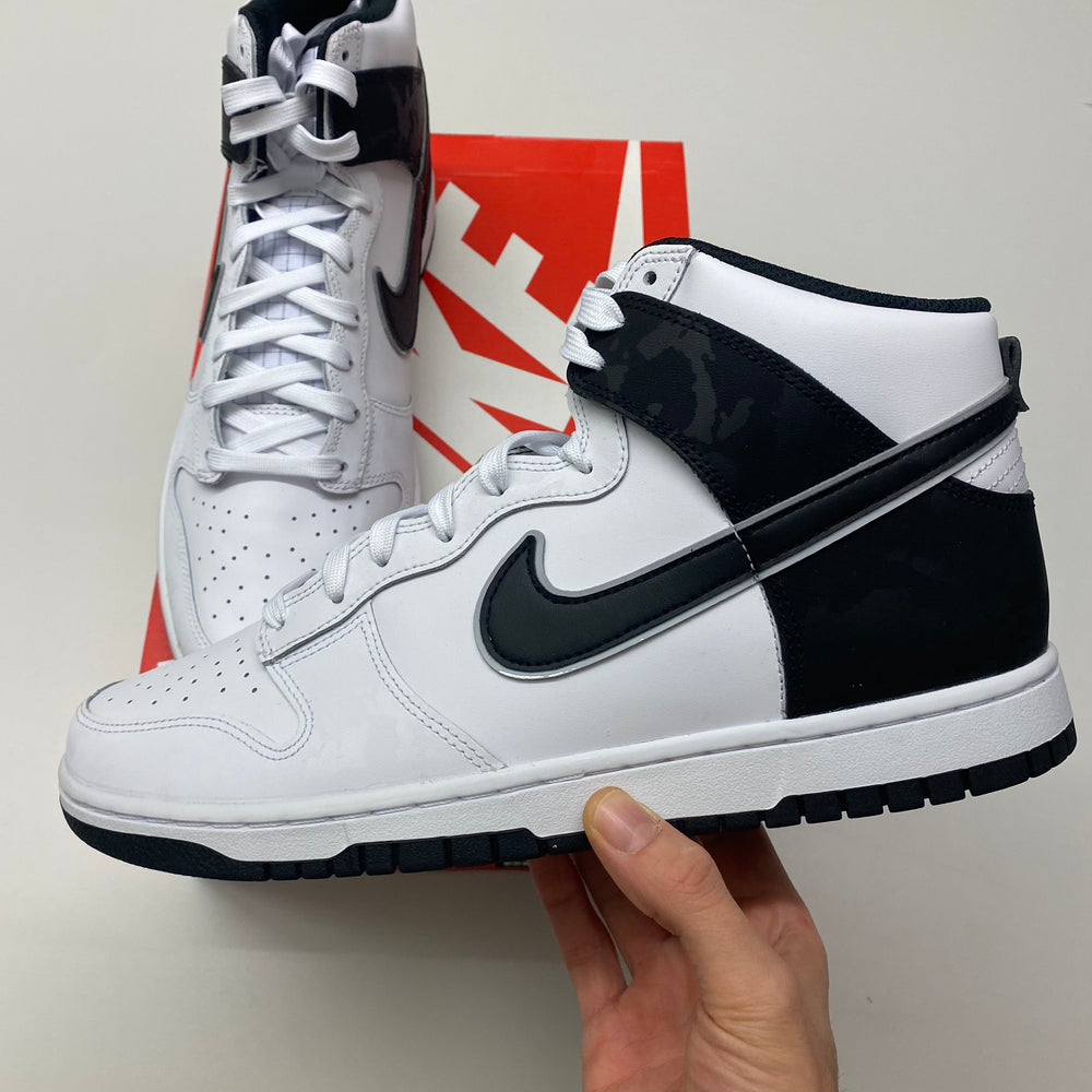 Nike Dunk High Retro SE White Black Camo