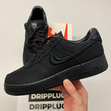 Load image into Gallery viewer, Nike Air Force 1 Low Stussy Black
