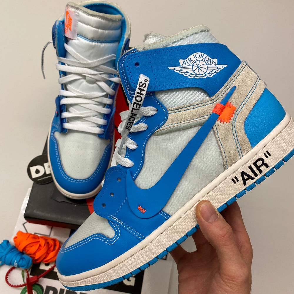 Air Jordan 1 Retro High Off-White University Blue (2018)