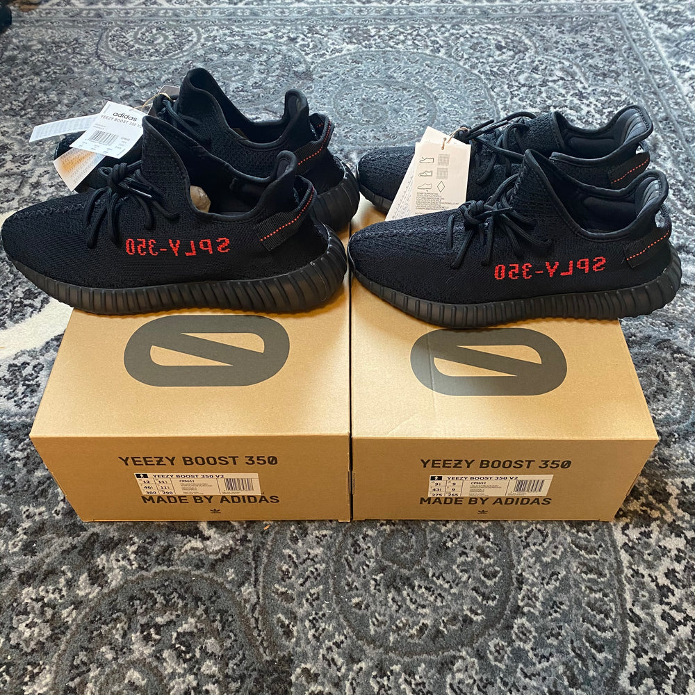 Adidas Yeezy Boost 350 V2 Nero Rosso