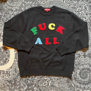 Supreme Fuck All Sweater SS21