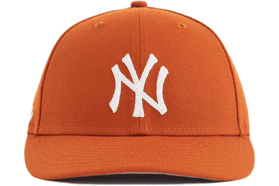 Aime Leon Dore x New Era Chain Stitch Yankees Hat Orange