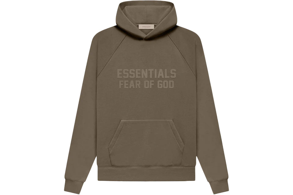 Felpa con cappuccio Fear of God Essentials Wood