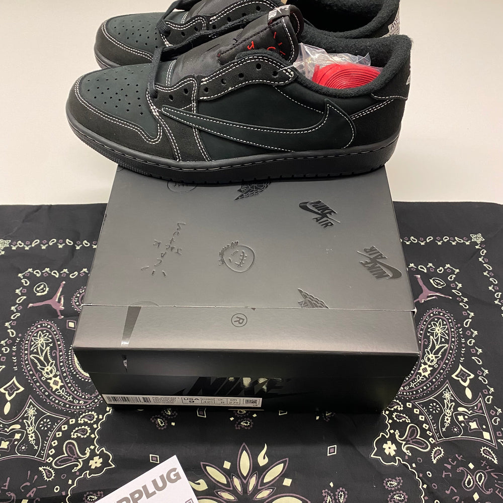 Jordan 1 Retro Low OG SP Travis Scott Black Phantom