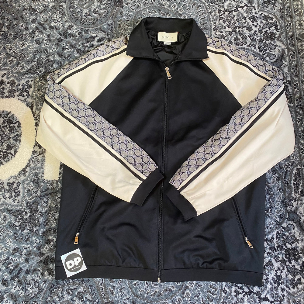 Veste technique surdimensionnée en jersey Gucci