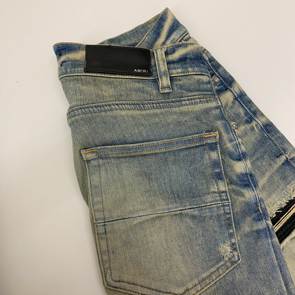 Amiri MX1 Indigo Bandana Jeans