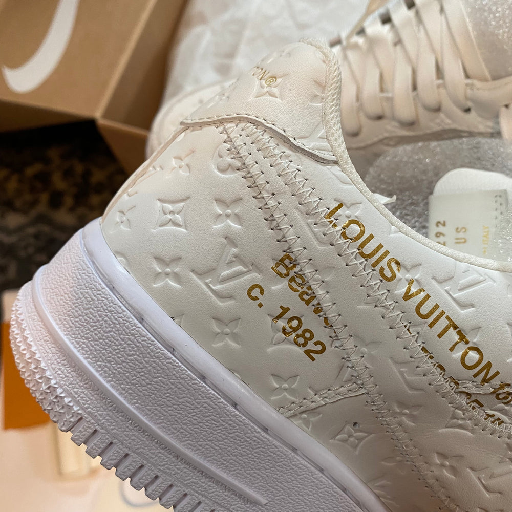 Louis Vuitton Nike Air Force 1 Low By Virgil Abloh White