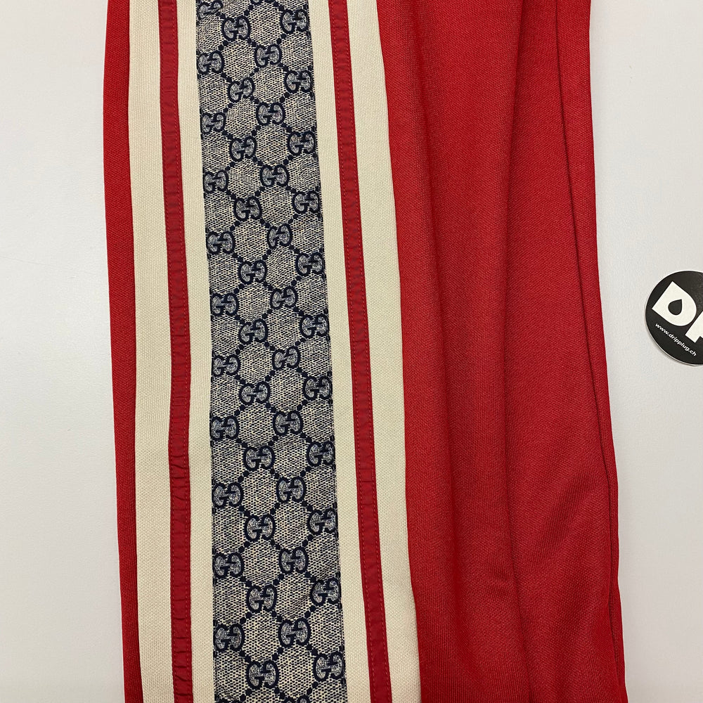 Pantaloni da corsa Gucci in jersey tecnico rosso