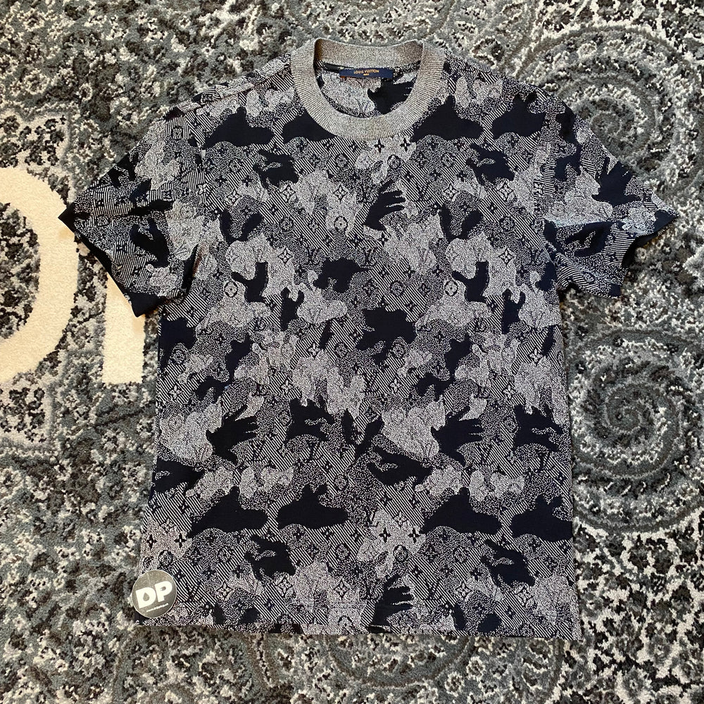 Louis Vuitton CAMO JACQUARD Monogram Tee