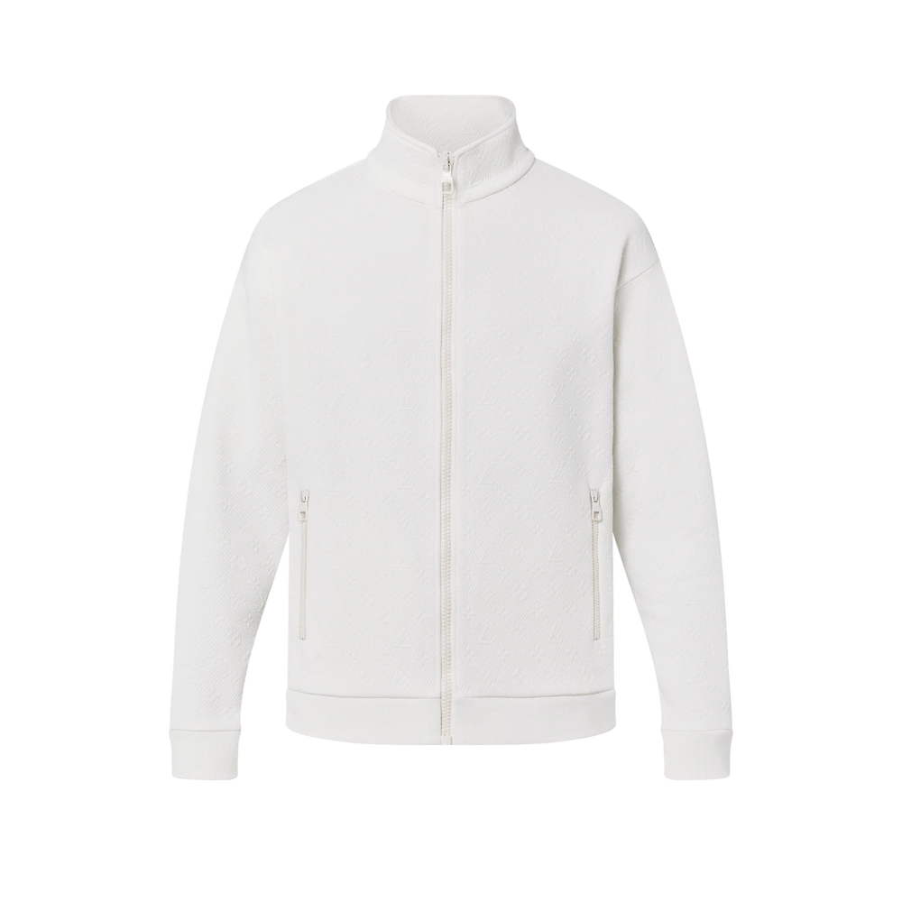 Louis Vuitton Monogram Fleece Tracksuit blanc