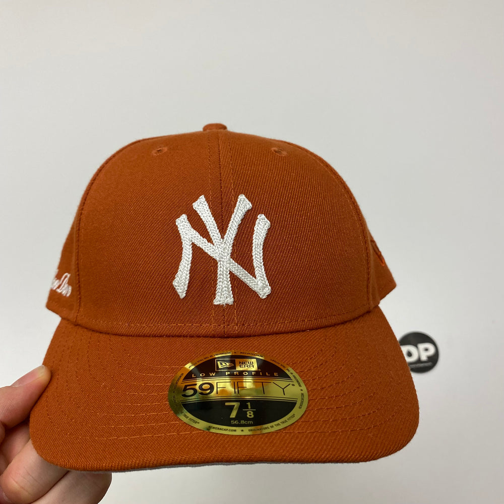 Cappello Aime Leon Dore x New Era Chain Stitch Yankees Arancione