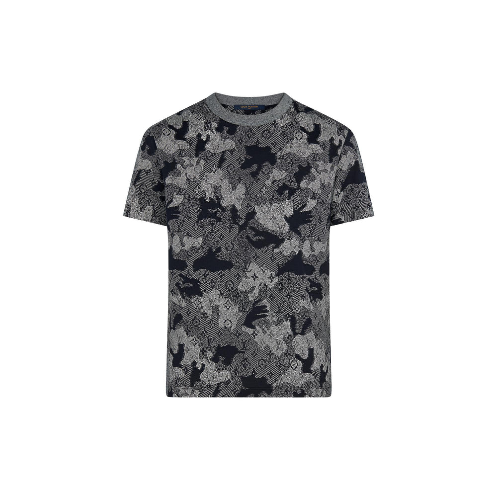 Louis Vuitton CAMO JACQUARD Monogram Tee