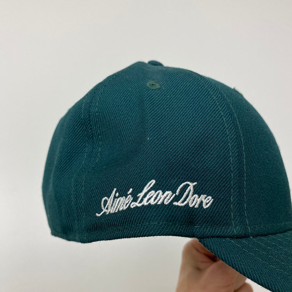 Aime Leon Dore x New Era Chain Stitch Yankees Hat Dark Green