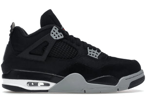 Air Jordan 4 Retro Black Canvas