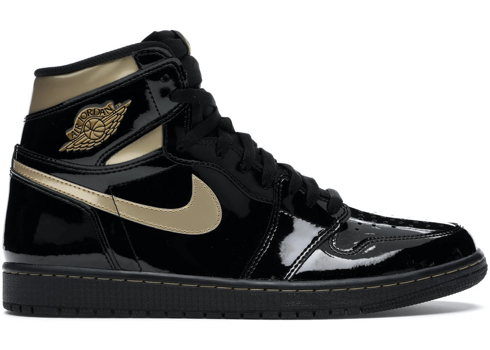 Air Jordan 1 Retro High Black Metallic Gold (2020)