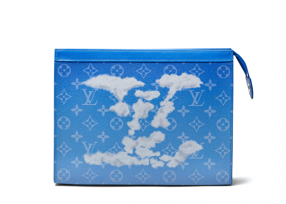 Louis Vuitton Pochette A4 Clouds Monogram Blue