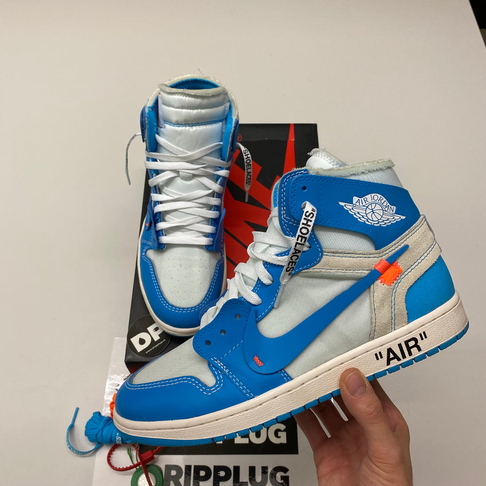 Air Jordan 1 Retro High Off-White University Blue (2018)