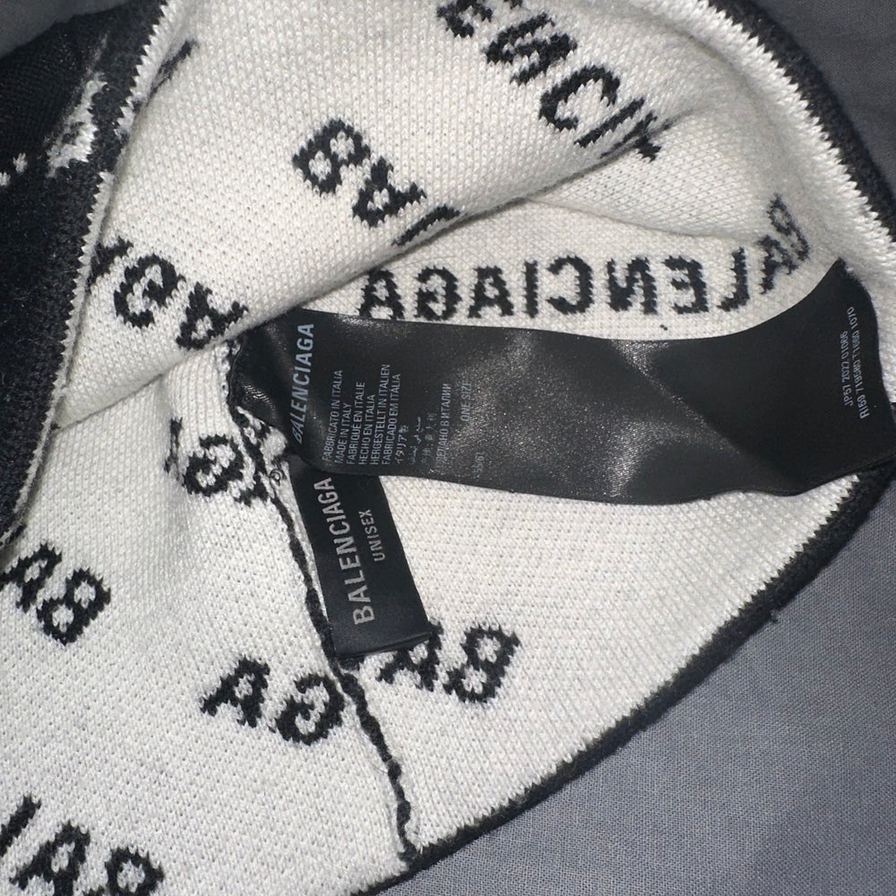 Balenciaga Logo Beanie