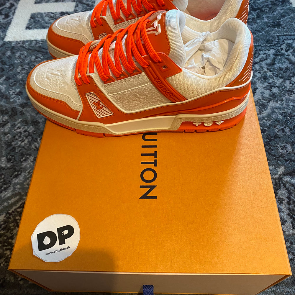 Louis Vuitton LV Trainer Orange