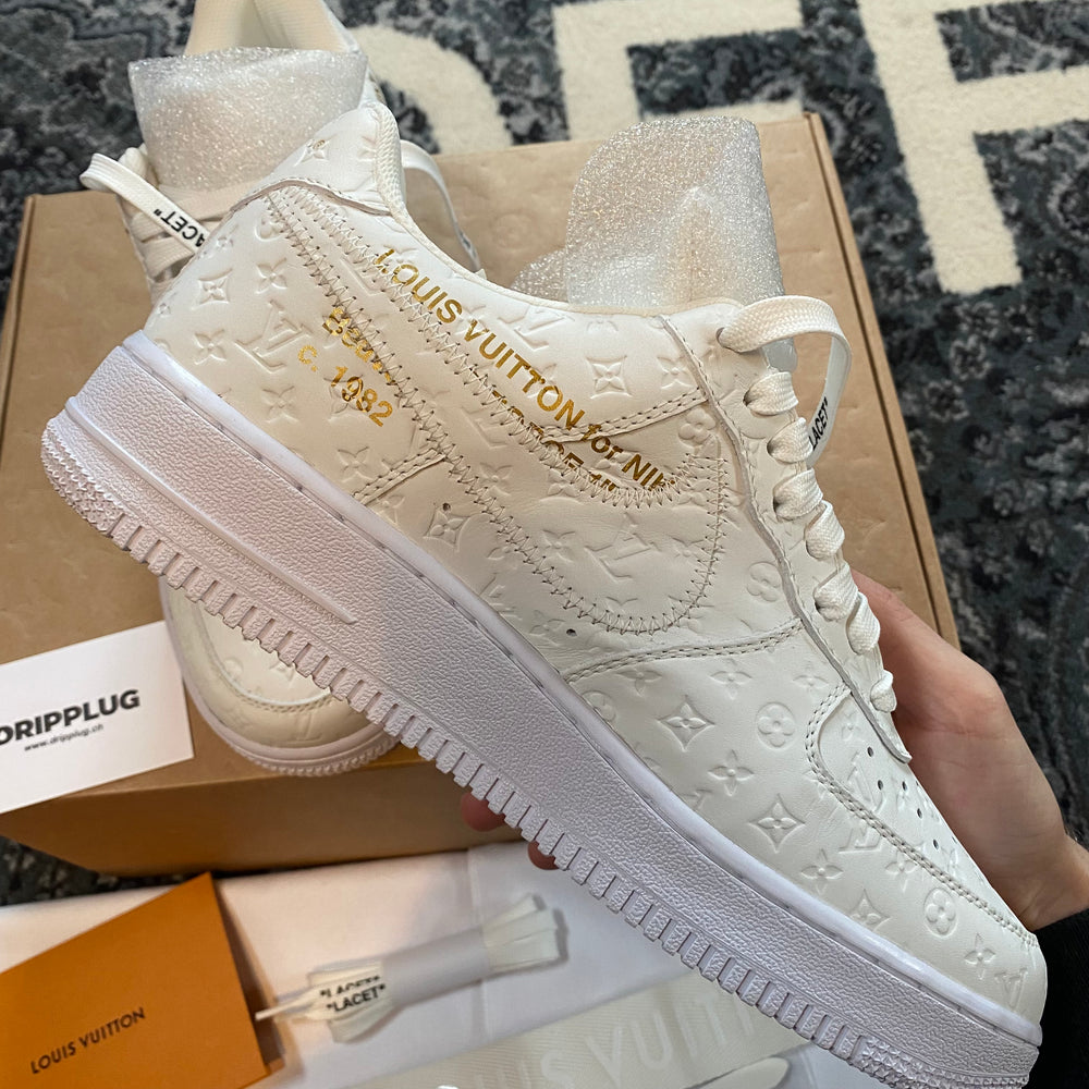 Louis Vuitton Nike Air Force 1 Low By Virgil Abloh White