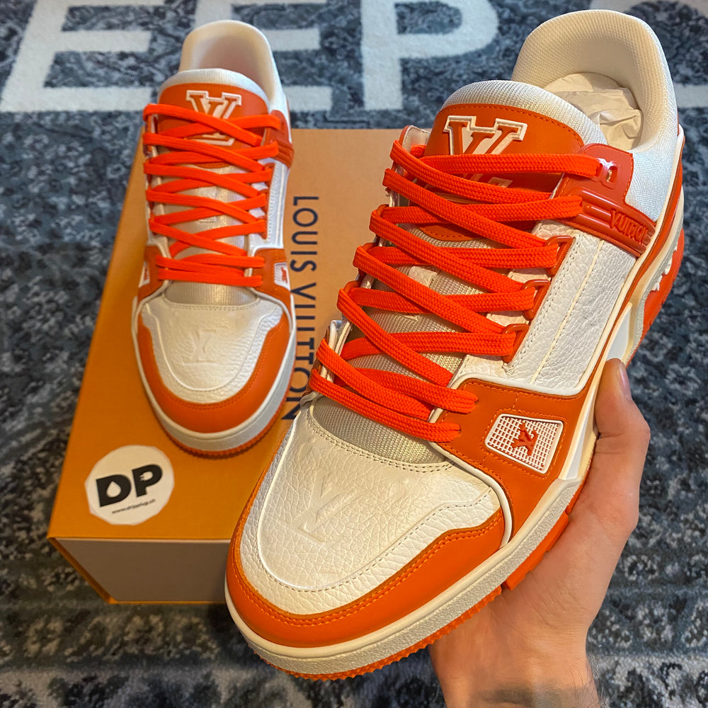 Louis Vuitton LV Trainer Orange