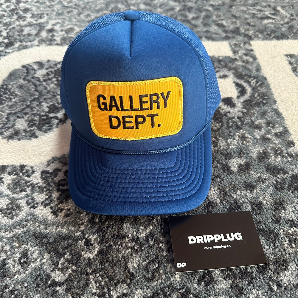 Gallery Dept. casquette camionneur bleue