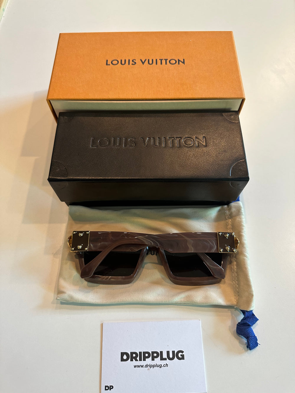 Louis Vuitton Millionaires Lunettes de soleil Camel